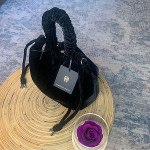 House of Harlow 1960 Velvet Purse NWT